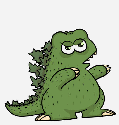 Chibi Godzilla